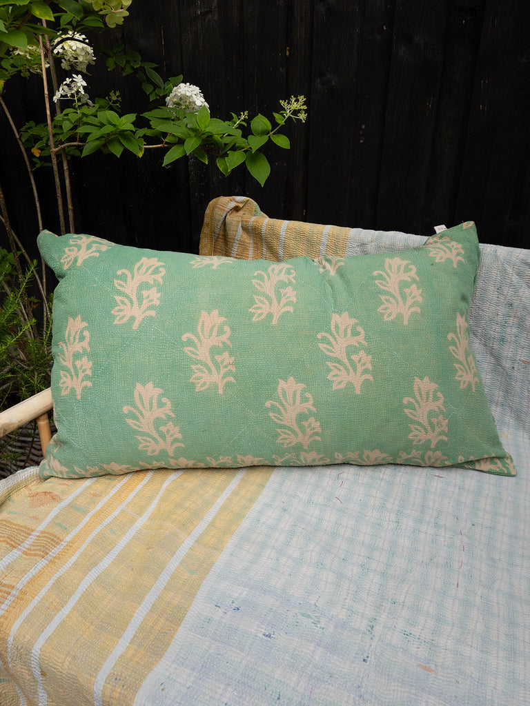 Indisk kantha pude XL - 530