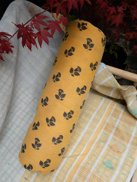 Indisk kantha pude Cylinder - 542