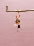 Earring No. 29 - Pink Quartz