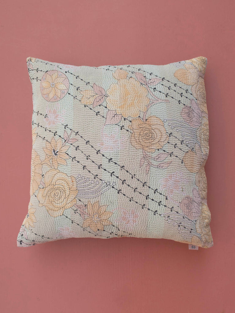 Indian kantha cushion M - 705