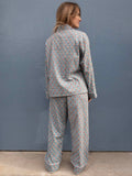 Pyjamas Blockprint Blue