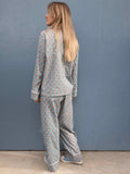 Pyjamas Blockprint Blue