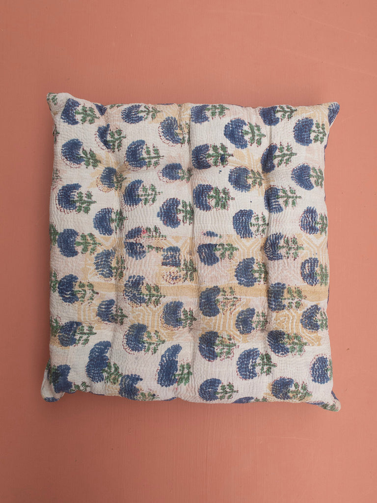 Indisk kantha sædepude - 03