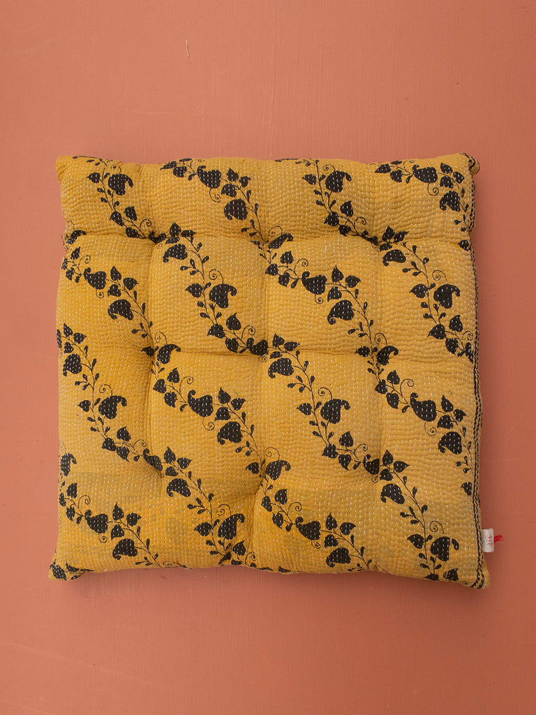 Indisk kantha sædepude - 05