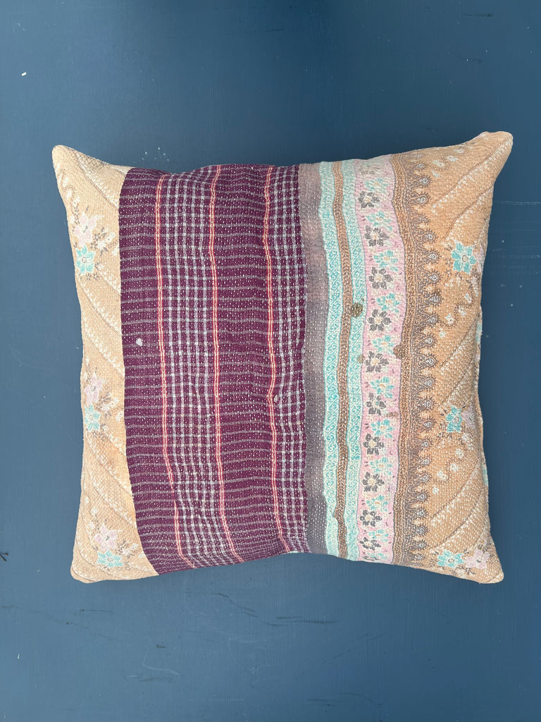 Indisk kantha pude L - 267