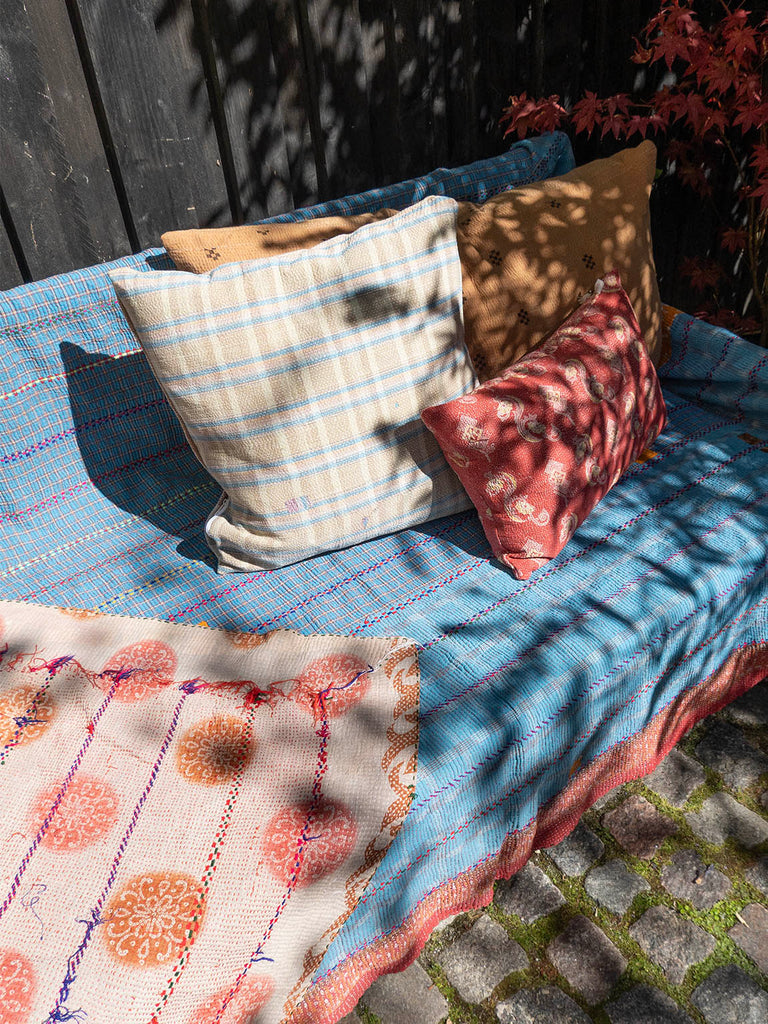 Indian Kantha Bedspread - 410