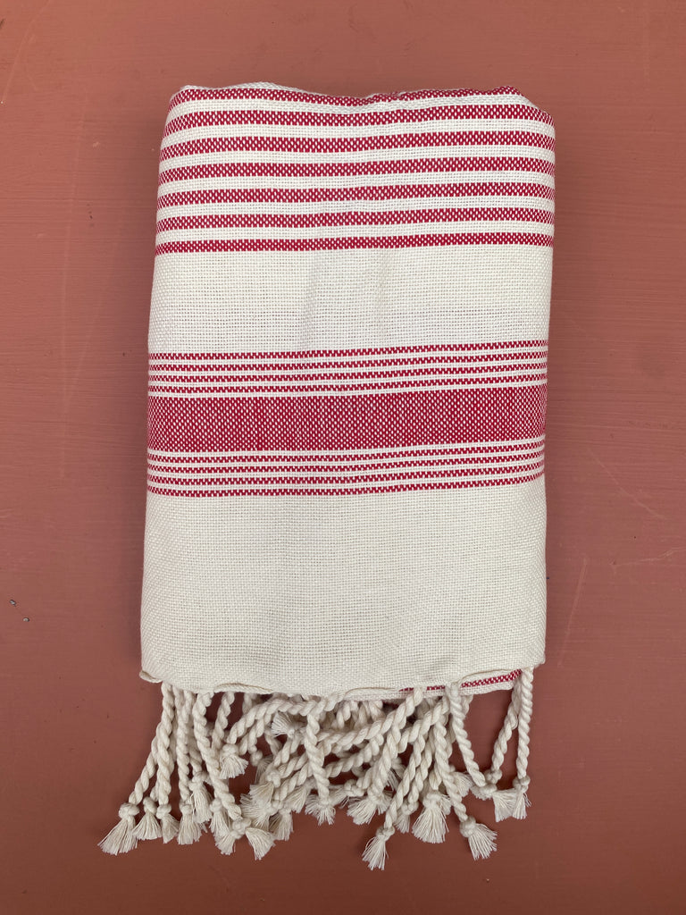 Hammam Håndklæde - Red
