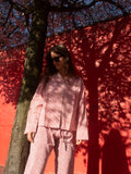Pyjamas Blockprint - Red Stripe