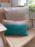 Indisk kantha pude L - 304