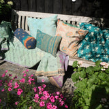Indian kantha cushion M - 146