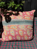 Indian Kantha Pillow L - 336