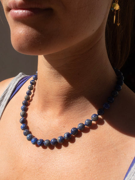 Aunties Necklace - Lapis Lazuli