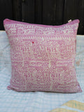 Indisk kantha pude M - 523