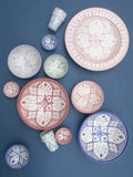 Atlas Pastel Platter - 35 cm - Blue
