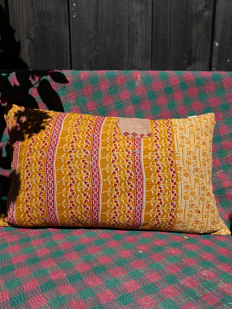 Indisk kantha pude S - 501