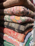 Indisk kantha sædepude - 08