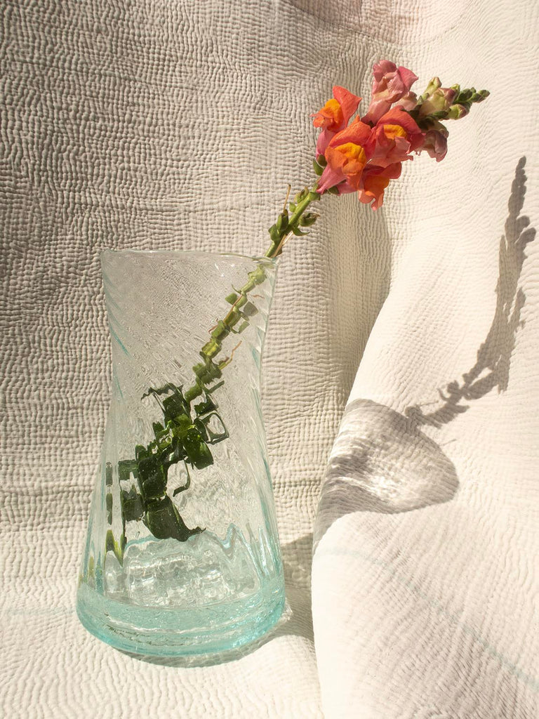 Beldi Vase Swirl 2 - Clear
