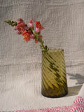 Lille Beldi Vase Swirl - Amber