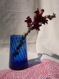 Lille Beldi Vase Swirl - Blue