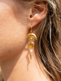 Earring No. 7 - Rose Opal