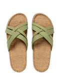Shangies Sandal Woman #1 - Green Leaves