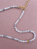 Necklace Mineral Stones - Howlite
