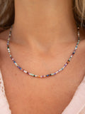 Necklace Mineral Stones - Multi