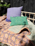 Indisk kantha pude S - 492