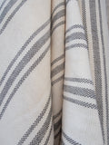 Hammam Towel - Grey Stripe