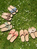 Shangies Sandal Woman #1 - Orange Stripe