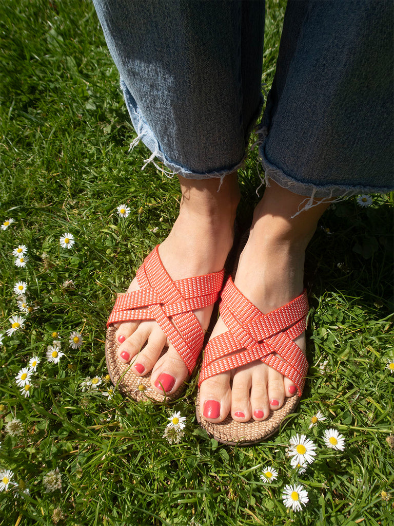 Shangies Sandal Woman #1 - Sunset Orange