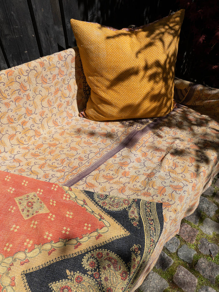 Indian Kantha Bedspread - 410