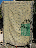 Indian Kantha Bedspread - 410