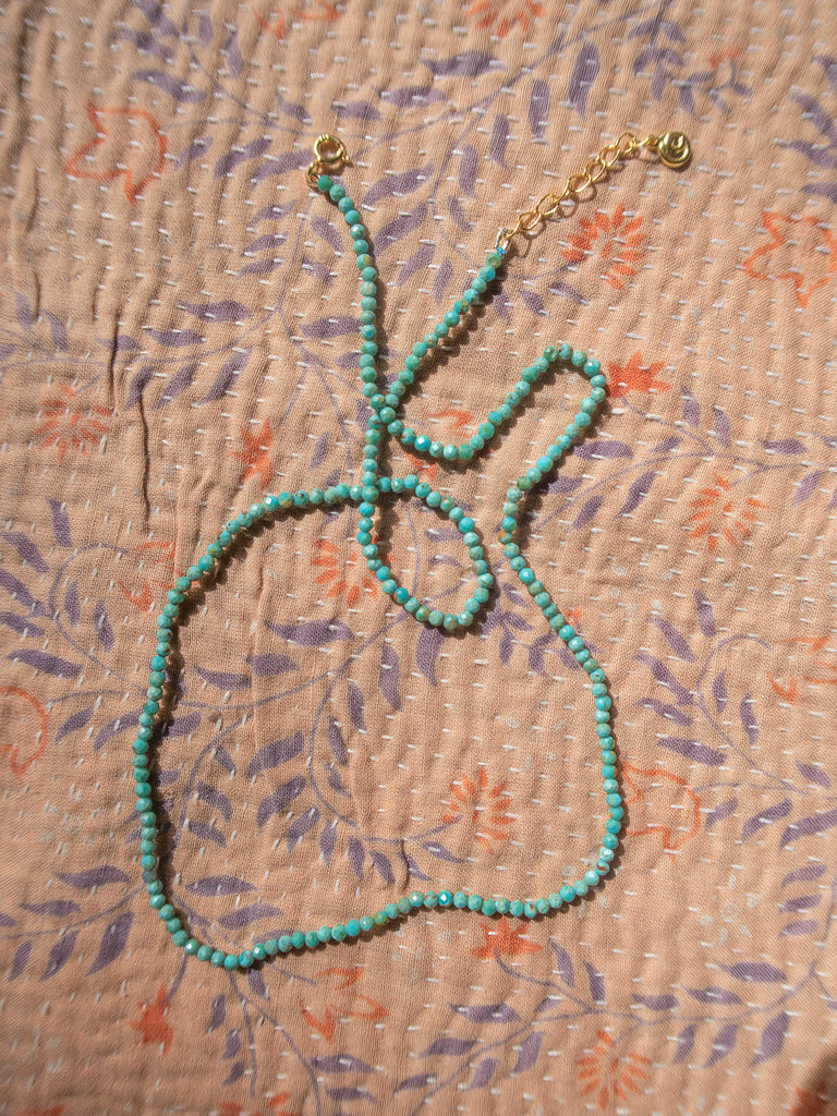 Necklace Mineral Stones - Turquoise