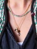 Necklace Mineral Stones - Multi