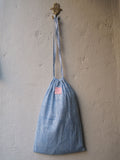 Pyjamas Blockprint - Blue Stripe