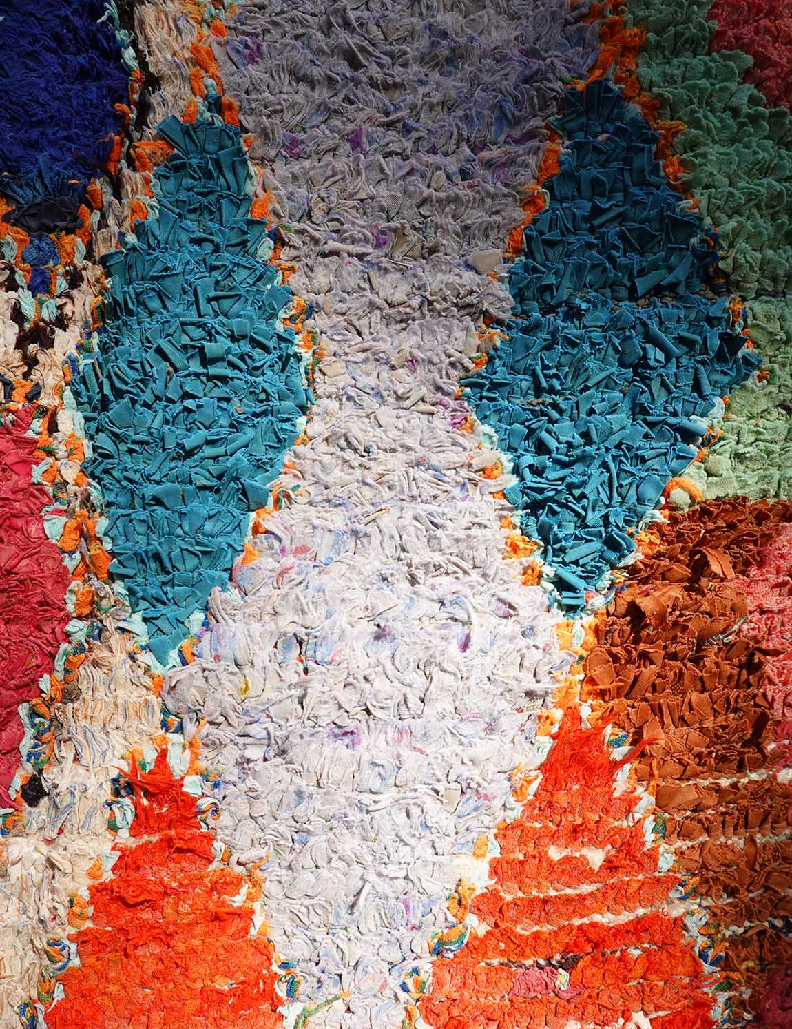 Moroccan vintage rug - Boucheroite 18B