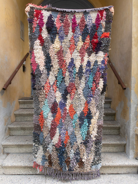 Moroccan vintage blanket - Boucheroite 146