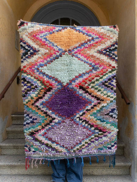 Moroccan vintage blanket - Boucheroite 146