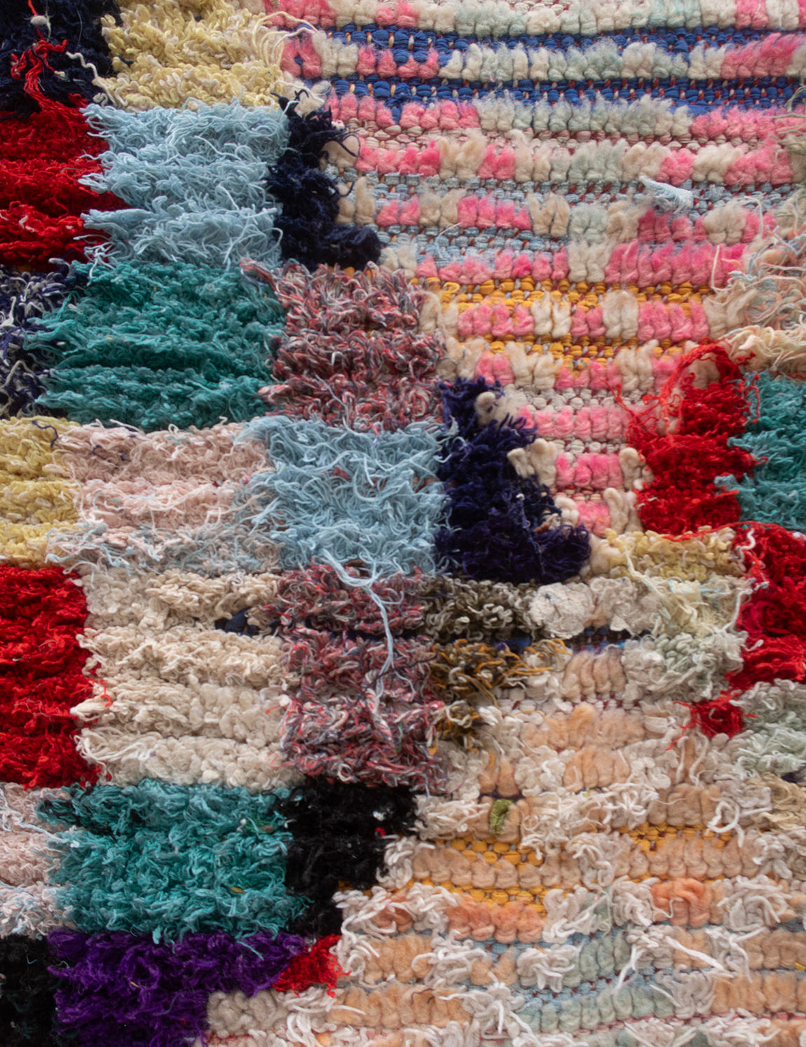 Moroccan vintage rug - Boujaad 34