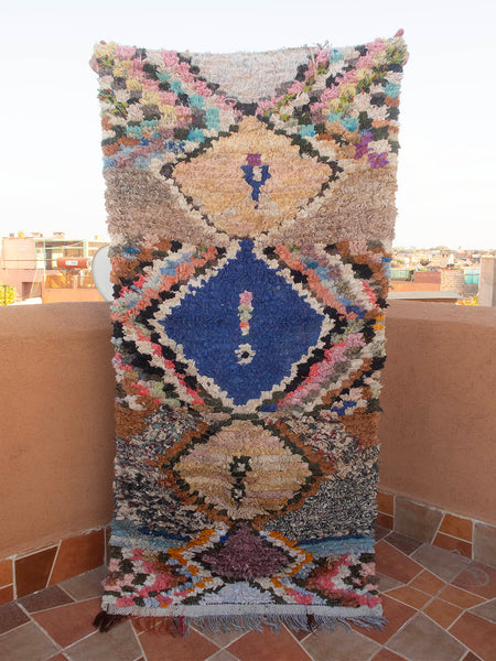 Moroccan vintage blanket - Boucheroite 146