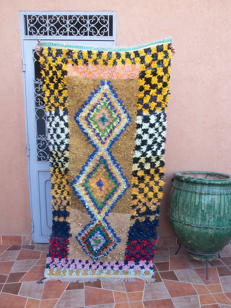 Moroccan vintage blanket - Boucheroite 146