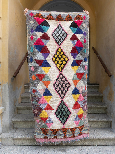Moroccan vintage blanket - Boucheroite 146