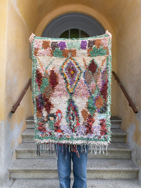 Moroccan vintage blanket - Boucheroite 146