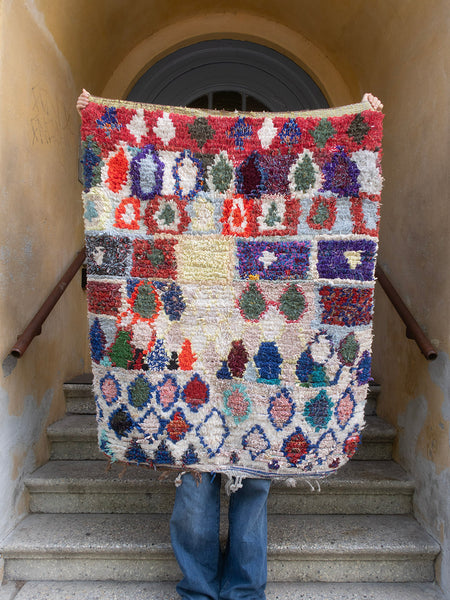 Moroccan vintage blanket - Boucheroite 146