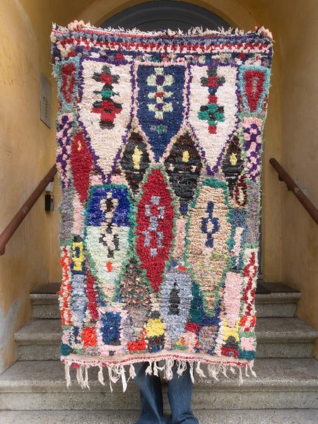Moroccan vintage blanket - Boucheroite 146