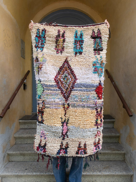 Moroccan vintage blanket - Boucheroite 146