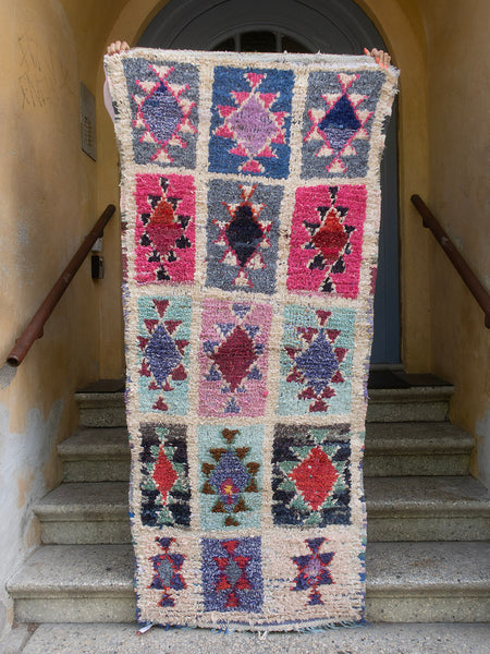 Moroccan vintage blanket - Boucheroite 146