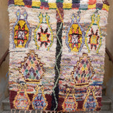 Marokkansk vintage tæppe - Boucheroite 82