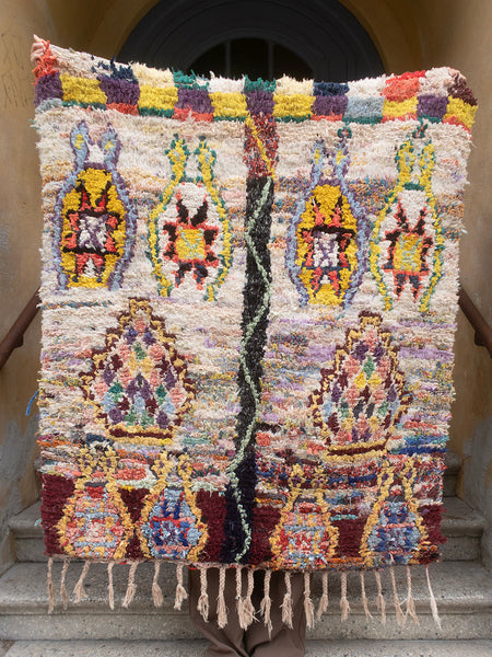 Moroccan vintage blanket - Boucheroite 146